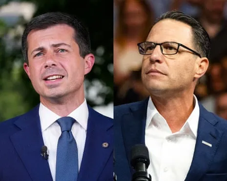 Pennsylvania Governor Shapiro along with Pete Buttigieg Comment to Claims from VP Harris’s New Book